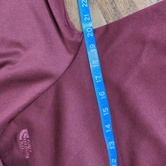 The North Face Jazzer Full Zip Extra Long Hoodie Size Medium in Oxblood Crimson - Picture 10 of 11
